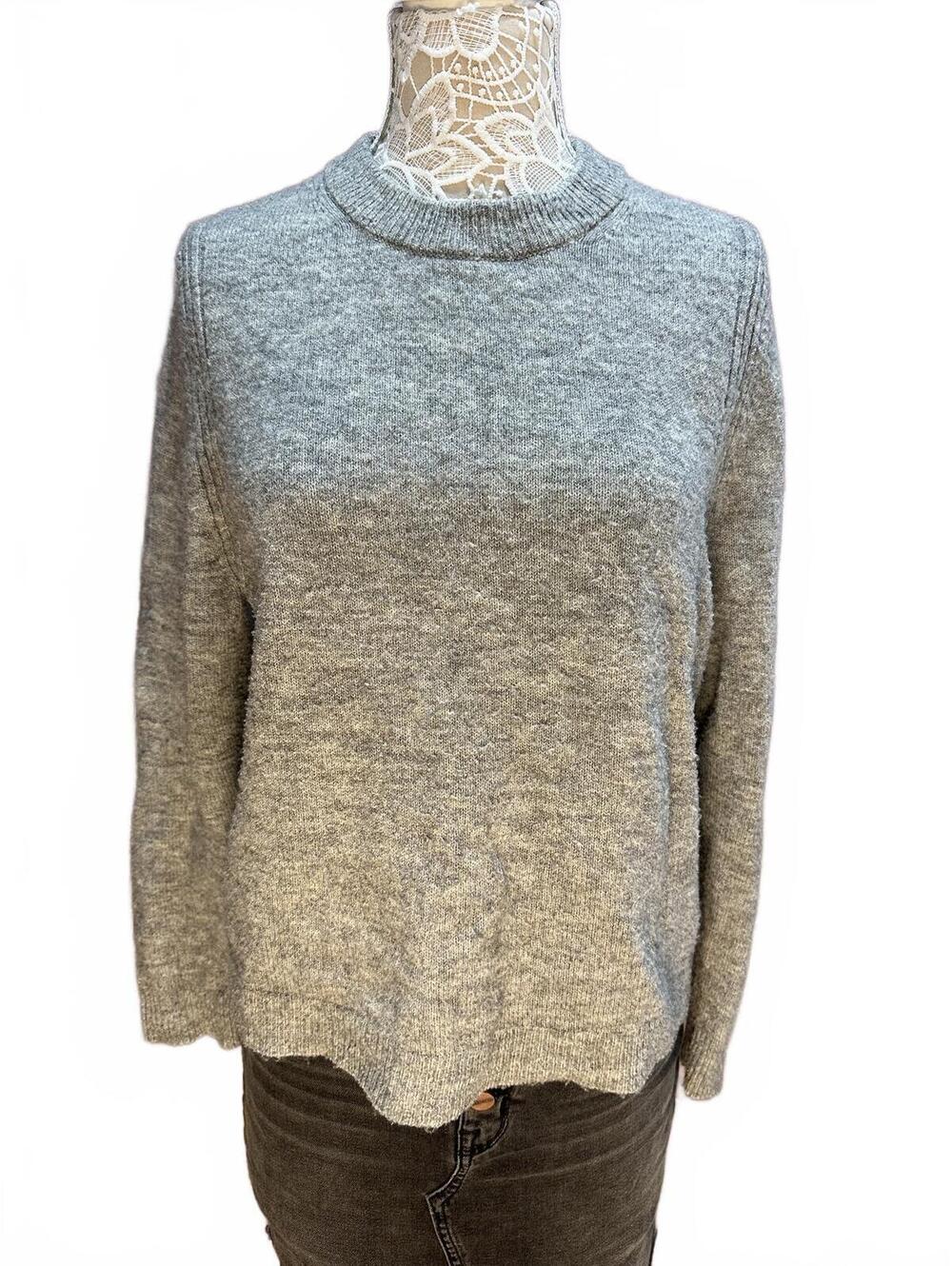 A New Day Cozy Grey Knit Sweater